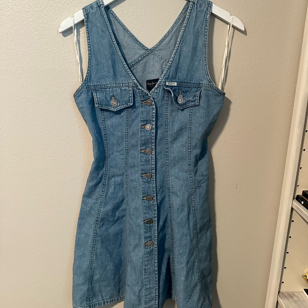 Vintage 90s denim dress